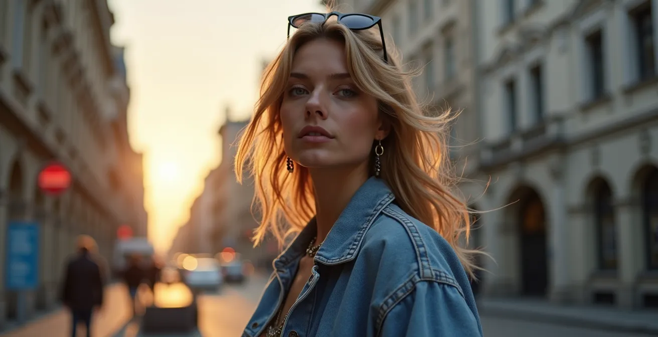 Moderne Interpretation von 90er Jahre Mode mit Berliner Einflüssen