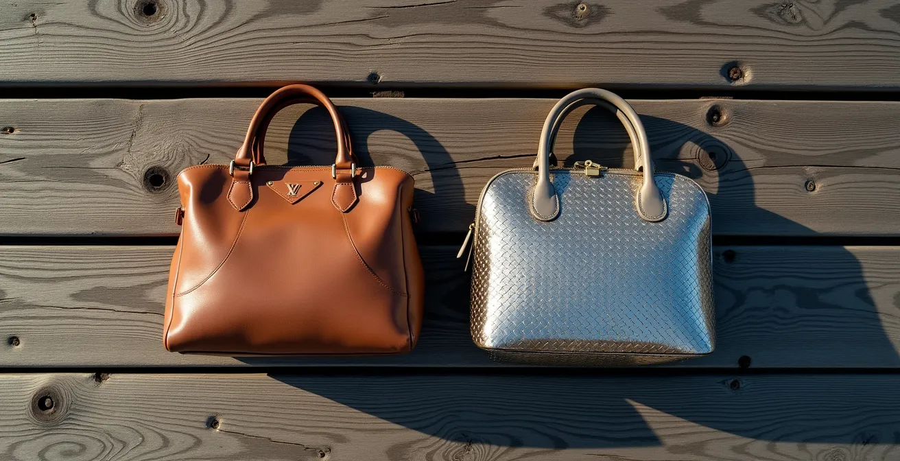 Kontrast zwischen dezenter Eleganz und auffälligen Logos in der deutschen Luxusmode